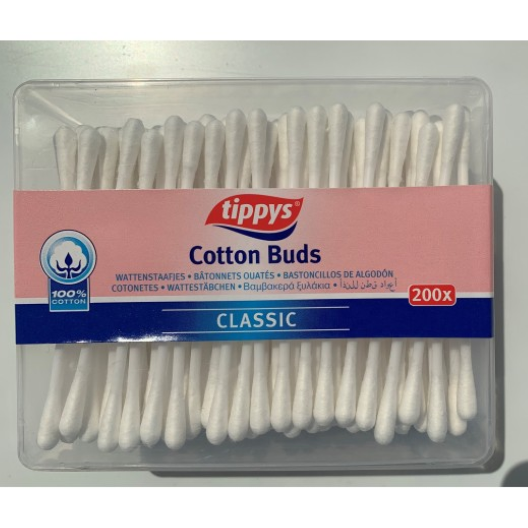 TIPPYS 300 COTTON BUDS RECTANGLE